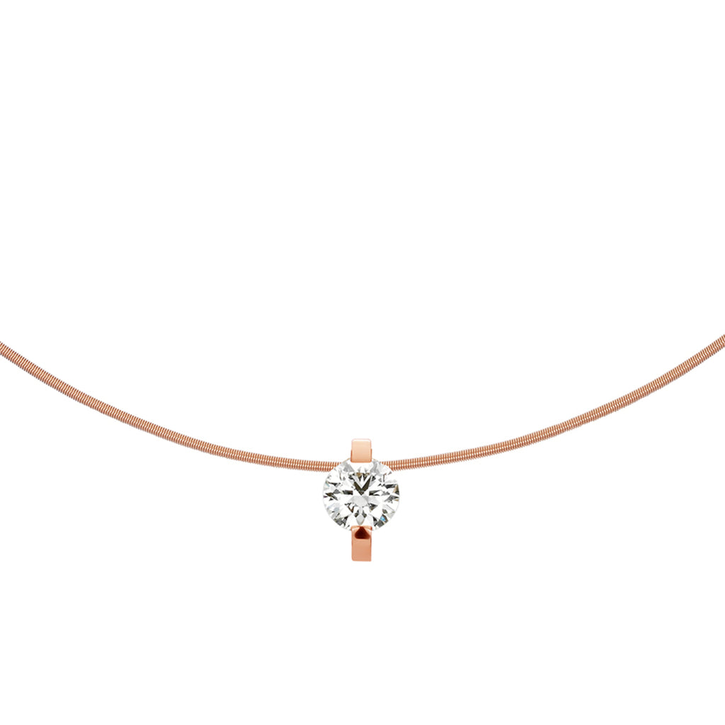 Niessing Princess Anhänger - N363960-9.8mm-1.2ct (2ct-cr) mit Diamant