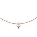 Niessing Princess Anhänger - N363960-9.8mm-1.2ct (2ct-cr) mit Diamant