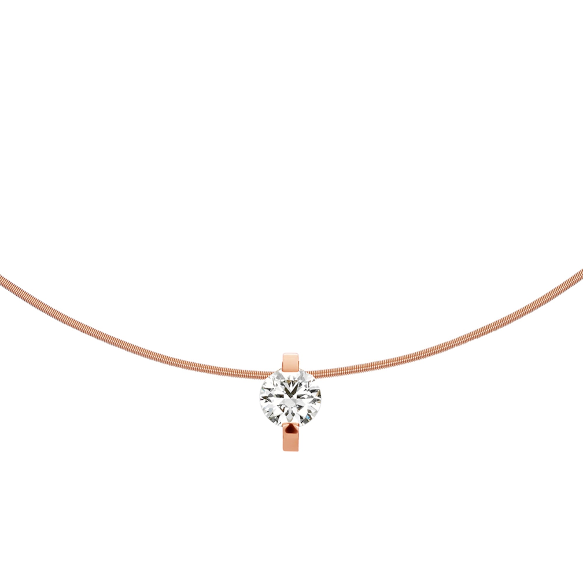 Niessing Princess Anhänger - N363960-9.8mm-1.2ct (2ct-cr) mit Diamant
