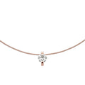 Niessing Princess Anhänger - N363960-9.8mm-1.2ct (2ct-rw) mit Diamant