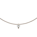 Niessing Princess Anhänger - N363960-9mm-0.7ct (7ct-fg) mit Diamant