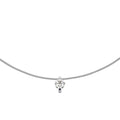 Niessing Princess Anhänger - N363960-9mm-0.7ct (7ct-pt) aus Platin mit Diamant