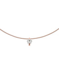 Niessing Princess Anhänger - N363960-9mm-0.7ct (7ct-rw) mit Diamant