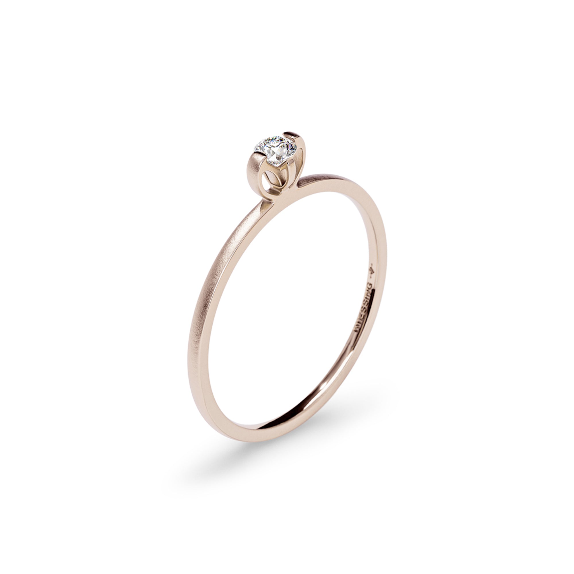 Niessing Princess C Ring - N381960-0.08ct (08ct-velvet-rw) mit Diamant