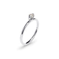 Niessing Princess C Ring - N381960-0.18ct (18ct-gloss-pt) aus Platin mit Diamant