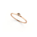 Niessing Princess Ring - N301960-0.08ct (08ct-cinnamon-gloss-cr) mit Diamant