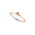 Niessing Princess Ring - N301960-0.08ct (08ct-cinnamon-gloss-sug) mit Diamant