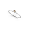 Niessing Princess Ring - N301960-0.08ct (08ct-cinnamon-velvet-pt) aus Platin mit Diamant