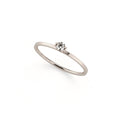 Niessing Princess Ring - N301960-0.08ct (08ct-gvs2-gloss-fg) mit Diamant