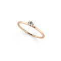 Niessing Princess Ring - N301960-0.08ct (08ct-gvs2-gloss-fr) mit Diamant