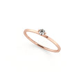 Niessing Princess Ring - N301960-0.08ct (08ct-gvs2-gloss-sug) mit Diamant