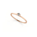 Niessing Princess Ring - N301960-0.08ct (08ct-gvs2-velvet-cr) mit Diamant