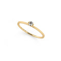 Niessing Princess Ring - N301960-0.08ct (08ct-gvs2-velvet-cy) mit Diamant