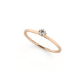 Niessing Princess Ring - N301960-0.08ct (08ct-gvs2-velvet-fr) mit Diamant