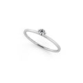 Niessing Princess Ring - N301960-0.08ct (08ct-gvs2-velvet-pt) aus Platin mit Diamant