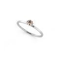 Niessing Princess Ring - N301960-0.16ct (16ct-cinnamon-gloss-pt) aus Platin mit Diamant