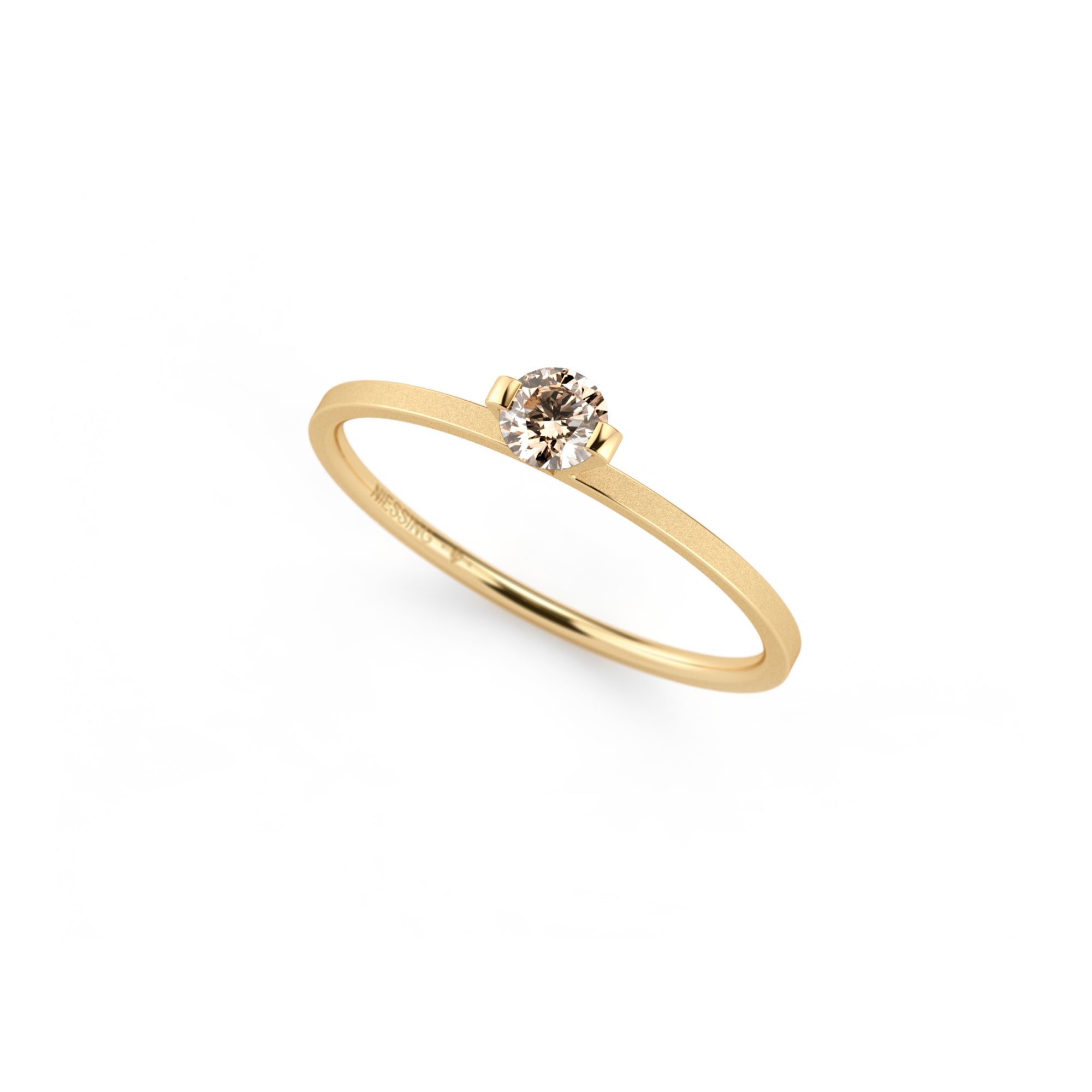 Niessing Princess Ring - N301960-0.16ct (16ct-cinnamon-velvet-cy) mit Diamant