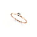 Niessing Princess Ring - N301960-0.16ct (16ct-gvs2-gloss-cr) mit Diamant