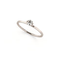 Niessing Princess Ring - N301960-0.16ct (16ct-gvs2-gloss-fg) mit Diamant