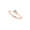 Niessing Princess Ring - N301960-0.16ct (16ct-gvs2-gloss-sug) mit Diamant