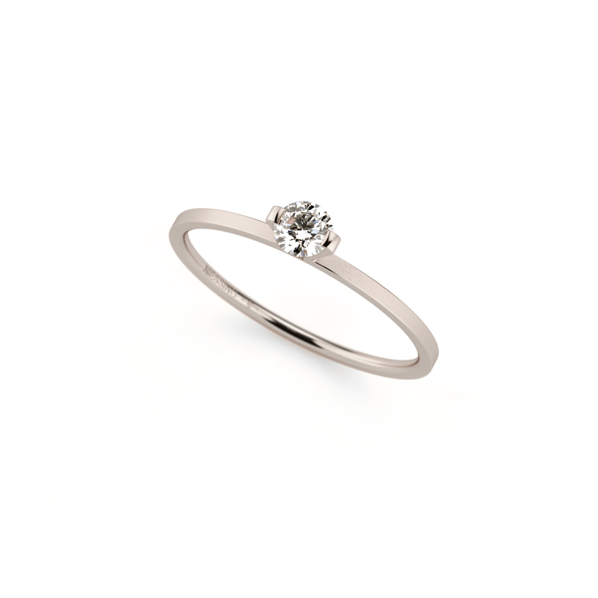 Niessing Princess Ring - N301960-0.16ct (16ct-gvs2-velvet-fg) mit Diamant