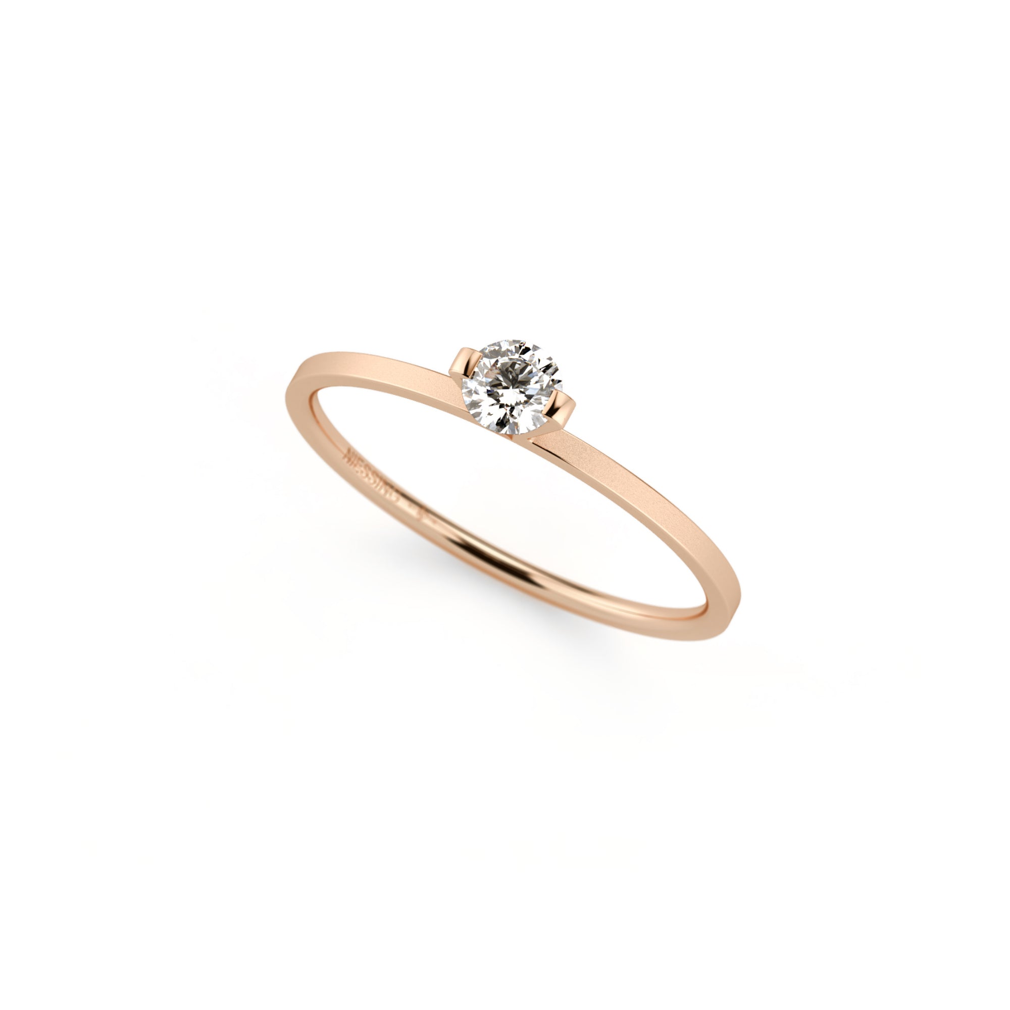 Niessing Princess Ring - N301960-0.16ct (16ct-gvs2-velvet-fr) mit Diamant