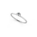 Niessing Princess Ring - N301960-0.16ct (16ct-gvs2-velvet-pt) aus Platin mit Diamant