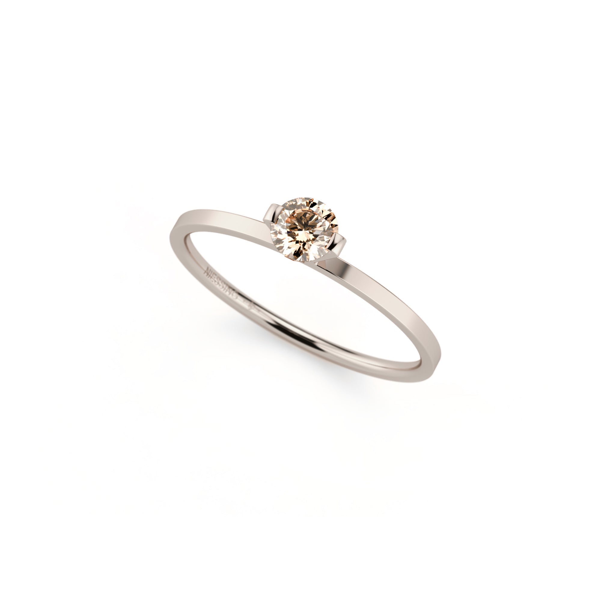 Niessing Princess Ring - N301960-0.23ct (23ct-cinnamon-gloss-fg) mit Diamant