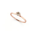 Niessing Princess Ring - N301960-0.23ct (23ct-cinnamon-gloss-sug) mit Diamant
