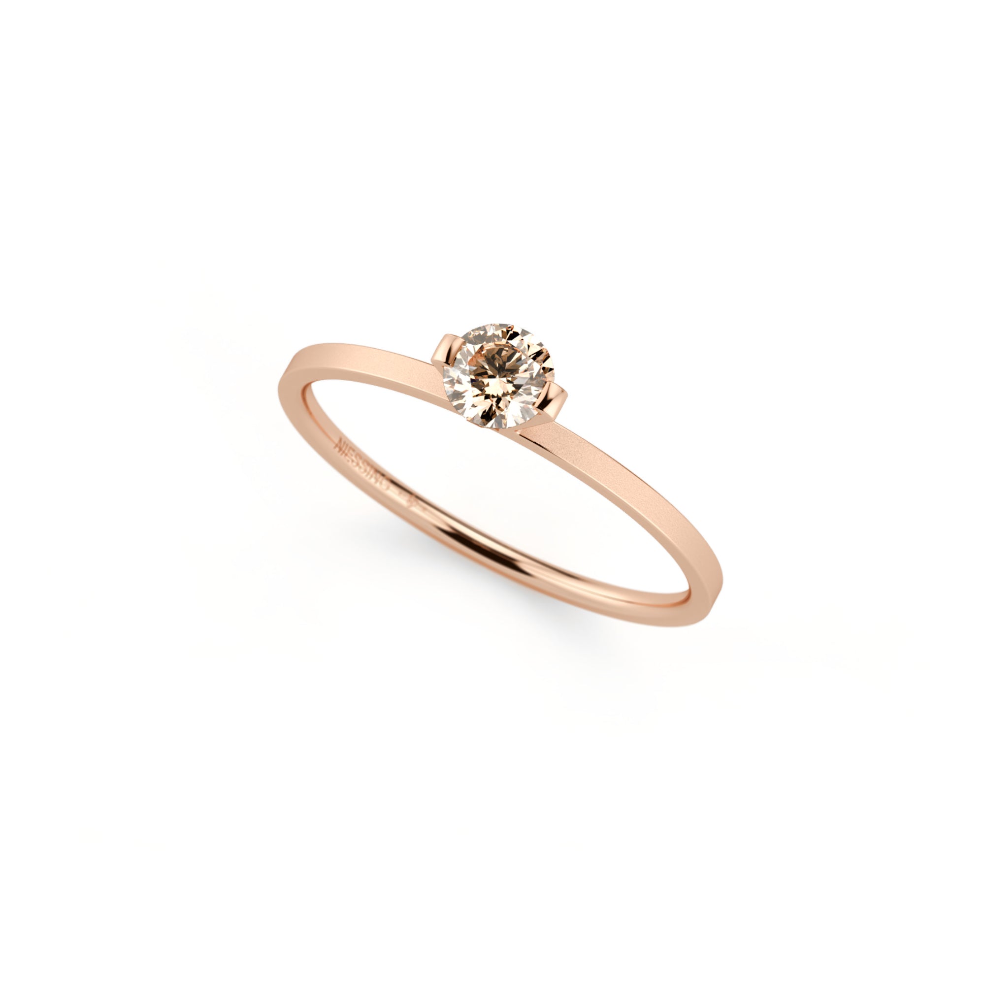 Niessing Princess Ring - N301960-0.23ct (23ct-cinnamon-velvet-cr) mit Diamant