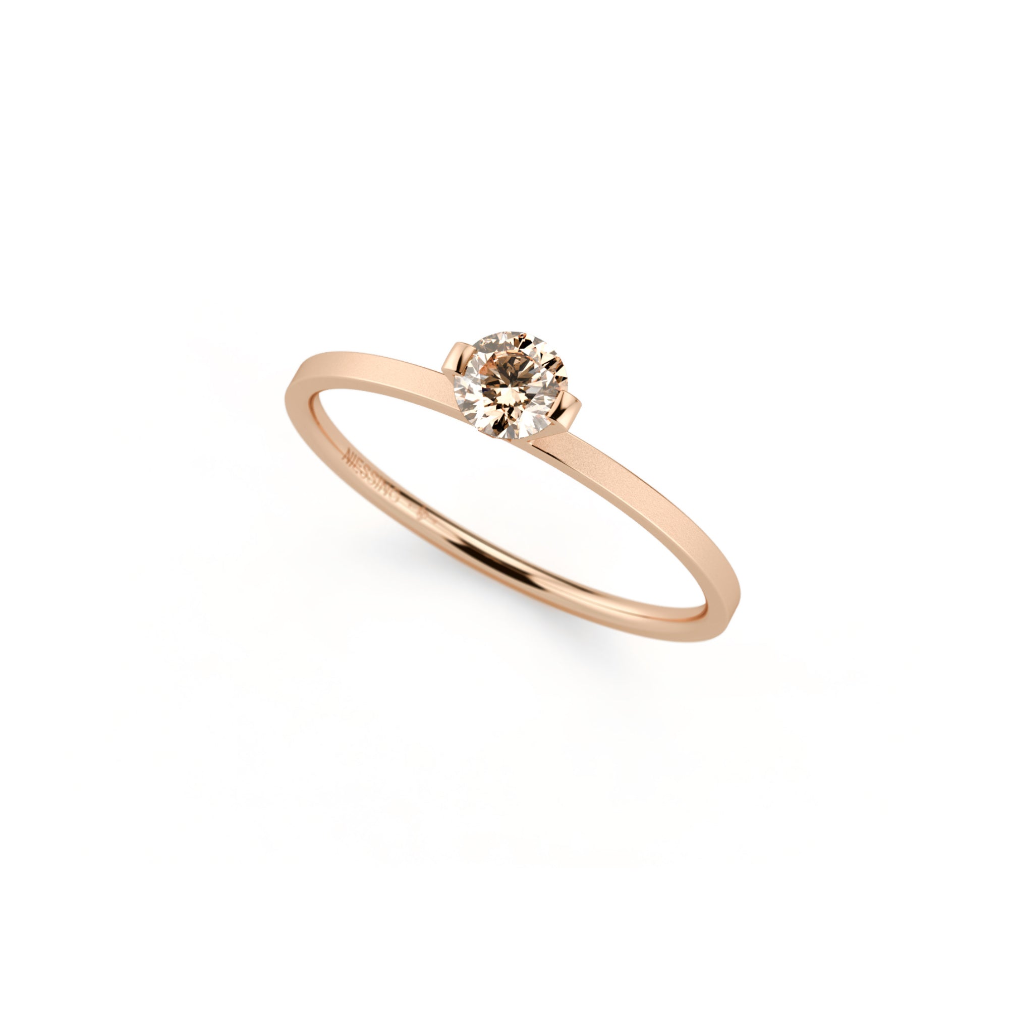 Niessing Princess Ring - N301960-0.23ct (23ct-cinnamon-velvet-fr) mit Diamant