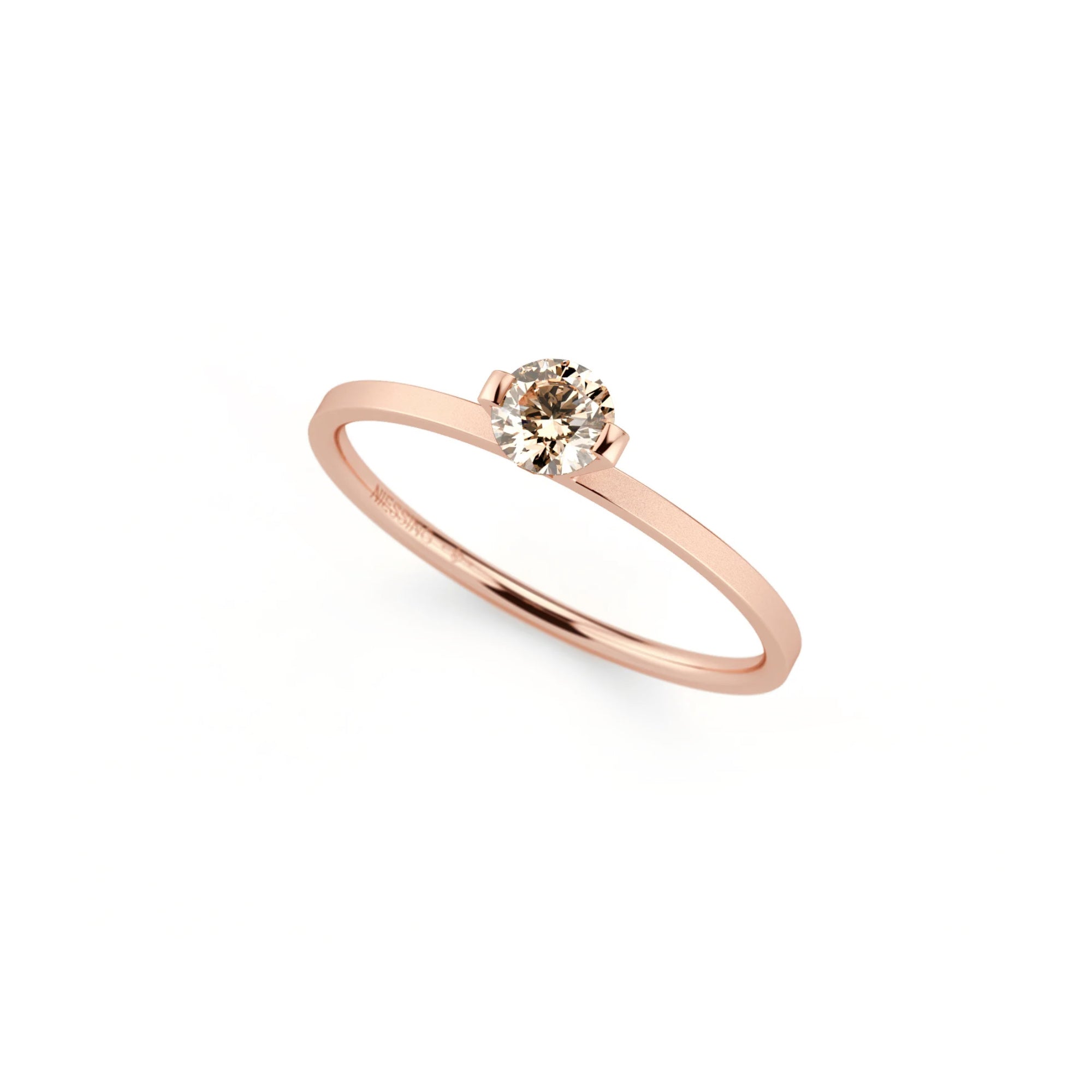 Niessing Princess Ring - N301960-0.23ct (23ct-cinnamon-velvet-sug) mit Diamant