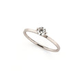 Niessing Princess Ring - N301960-0.23ct (23ct-gvs2-gloss-fg) mit Diamant