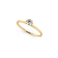 Niessing Princess Ring - N301960-0.23ct (23ct-gvs2-velvet-cy) mit Diamant