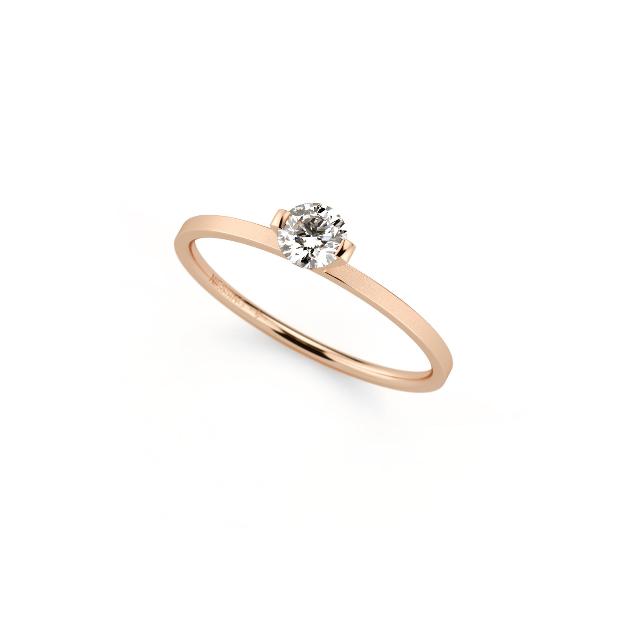 Niessing Princess Ring - N301960-0.23ct (23ct-gvs2-velvet-fr) mit Diamant