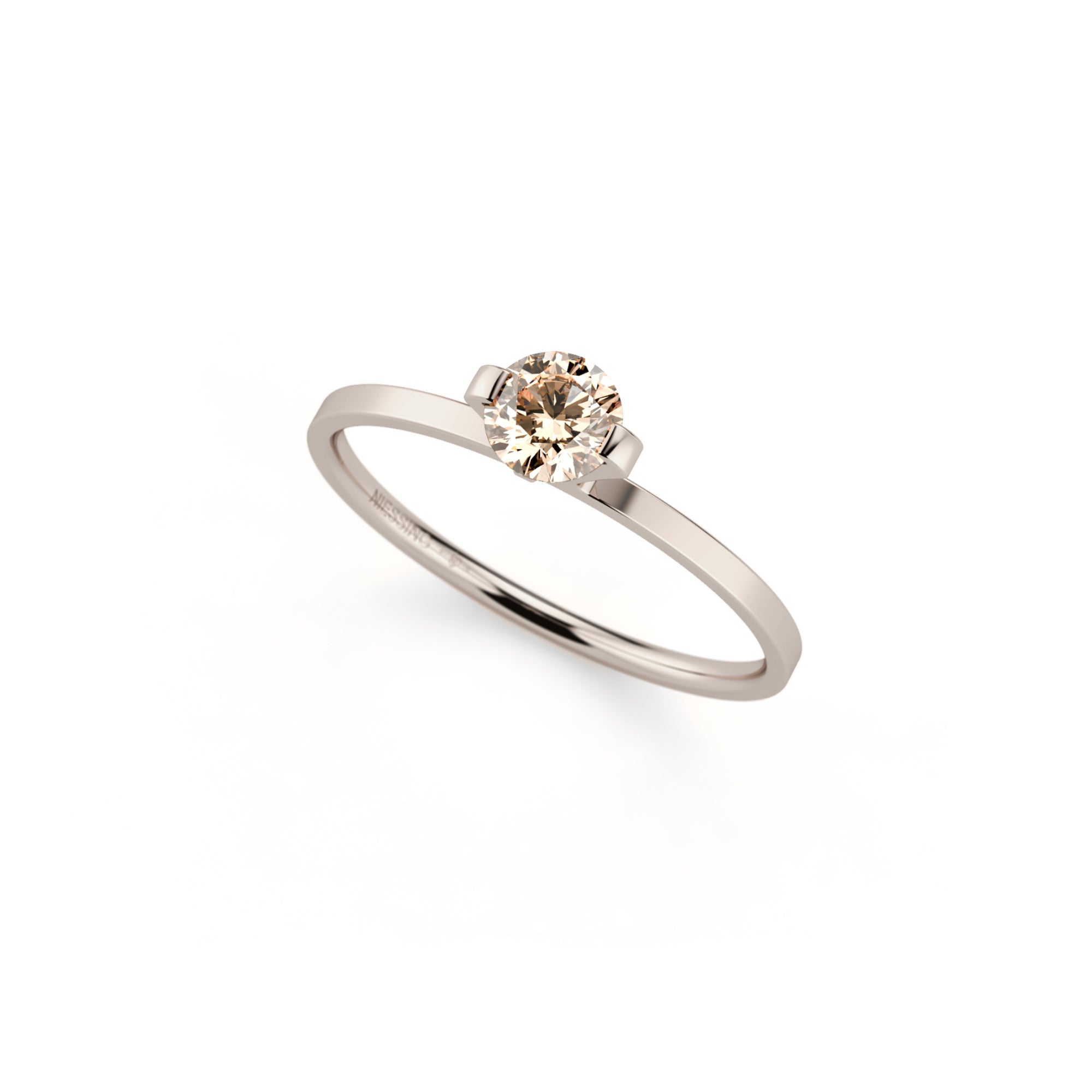 Niessing Princess Ring - N301960-0.3ct (3ct-cinnamon-gloss-fg) mit Diamant