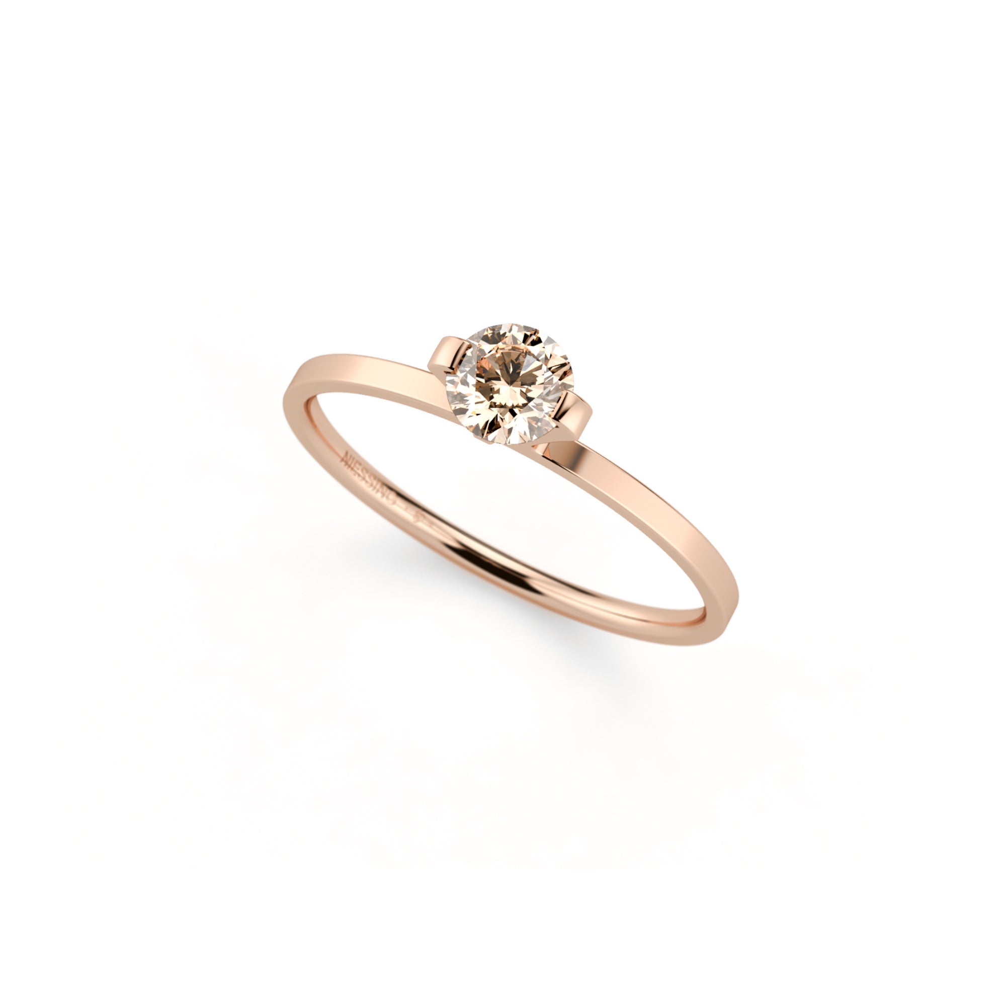 Niessing Princess Ring - N301960-0.3ct (3ct-cinnamon-gloss-rw) mit Diamant