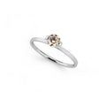 Niessing Princess Ring - N301960-0.3ct (3ct-cinnamon-velvet-pt) aus Platin mit Diamant