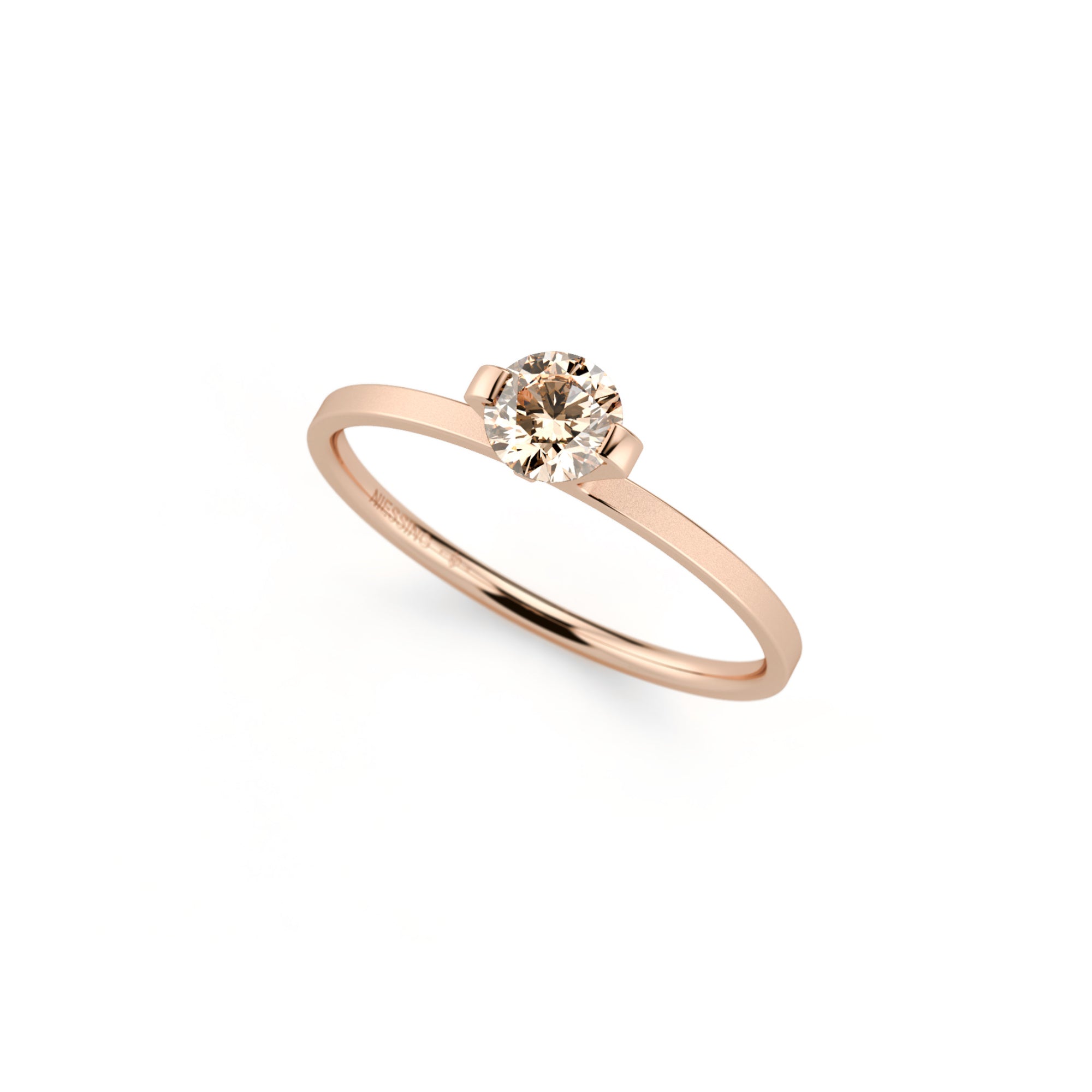 Niessing Princess Ring - N301960-0.3ct (3ct-cinnamon-velvet-rw) mit Diamant