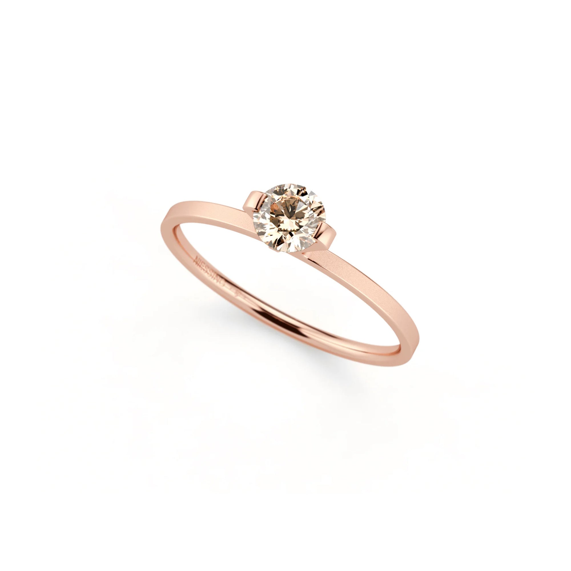 Niessing Princess Ring - N301960-0.3ct (3ct-cinnamon-velvet-sug) mit Diamant