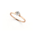 Niessing Princess Ring - N301960-0.3ct (3ct-gvs2-gloss-cr) mit Diamant