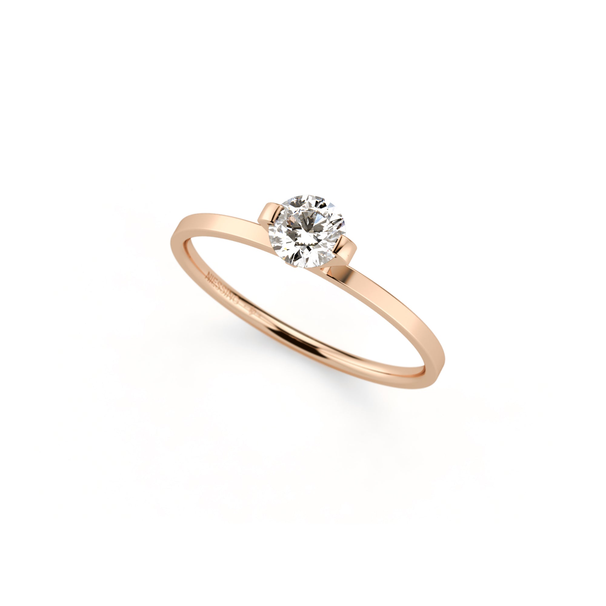 Niessing Princess Ring - N301960-0.3ct (3ct-gvs2-gloss-fr) mit Diamant