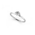 Niessing Princess Ring - N301960-0.3ct (3ct-gvs2-gloss-pt) aus Platin mit Diamant