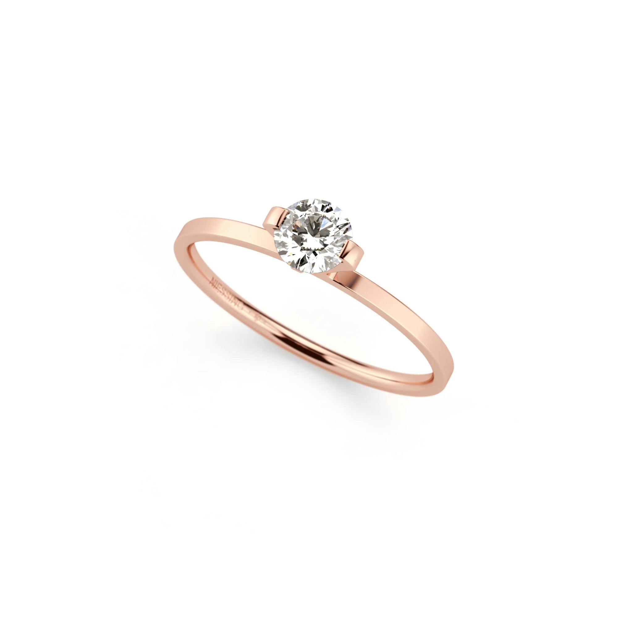 Niessing Princess Ring - N301960-0.3ct (3ct-gvs2-gloss-sug) mit Diamant