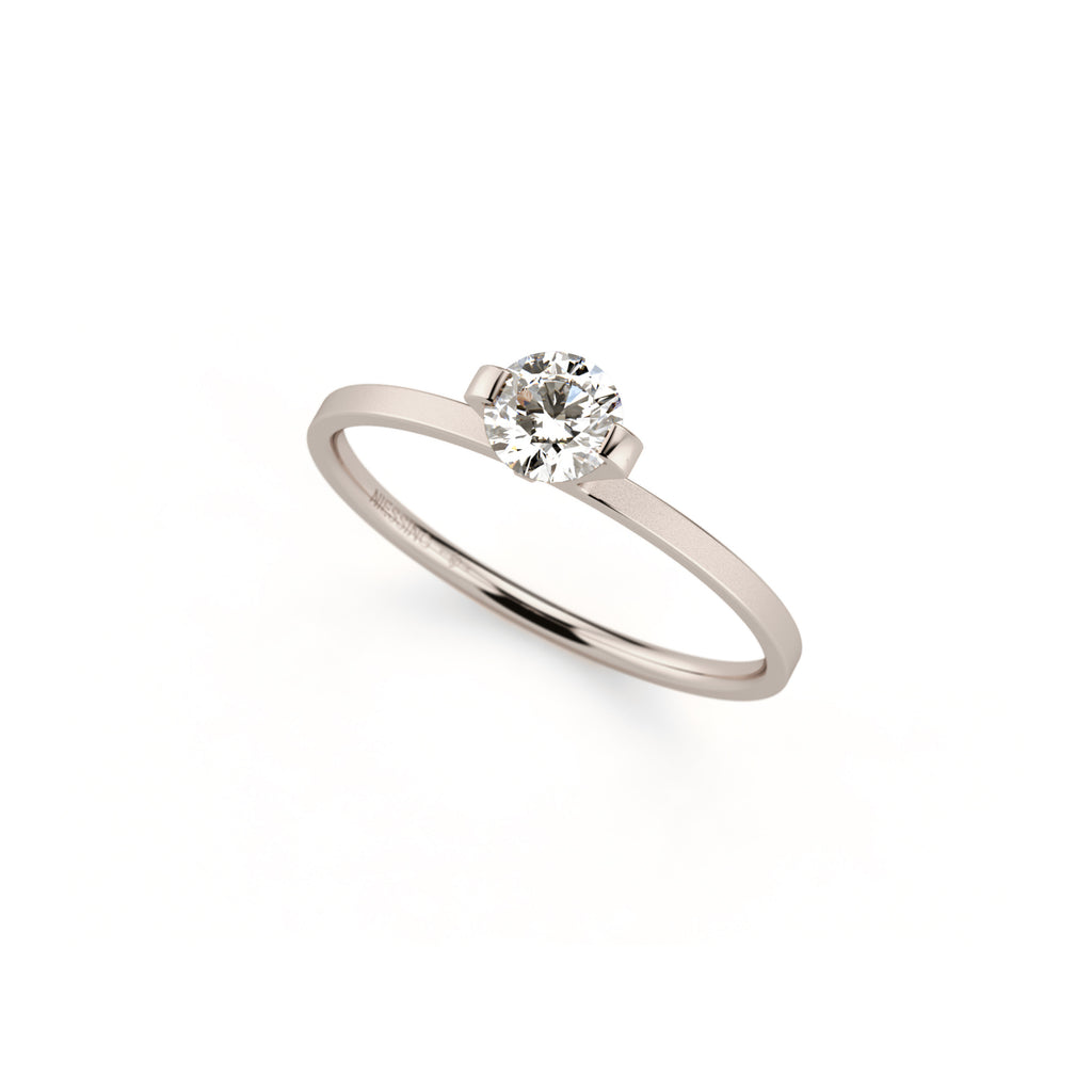 Niessing Princess Ring - N301960-0.3ct (3ct-gvs2-velvet-fg) mit Diamant