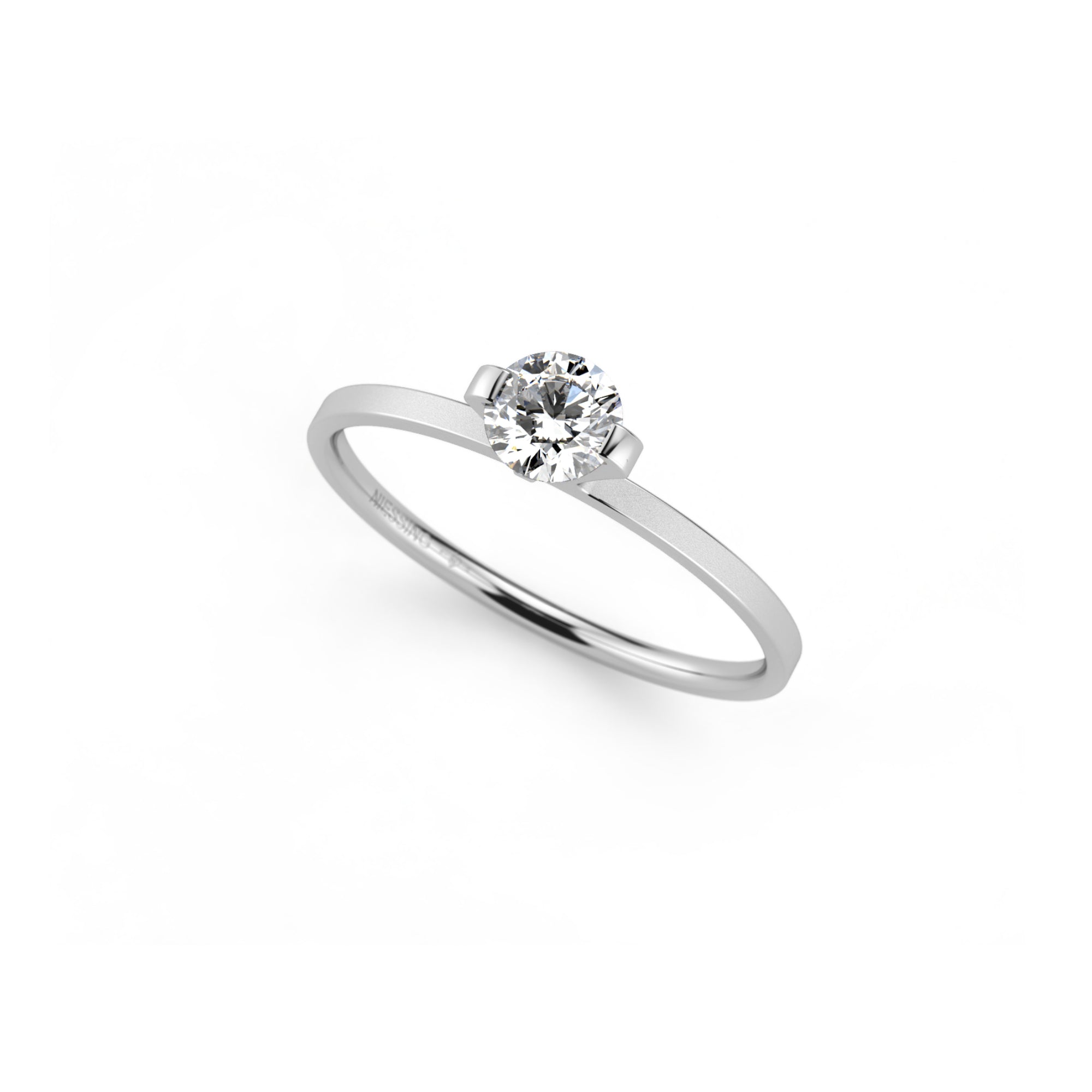 Niessing Princess Ring - N301960-0.3ct (3ct-gvs2-velvet-pt) aus Platin mit Diamant