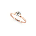 Niessing Princess Ring - N301960-0.5ct (5ct-gvs2-gloss-sug) mit Diamant