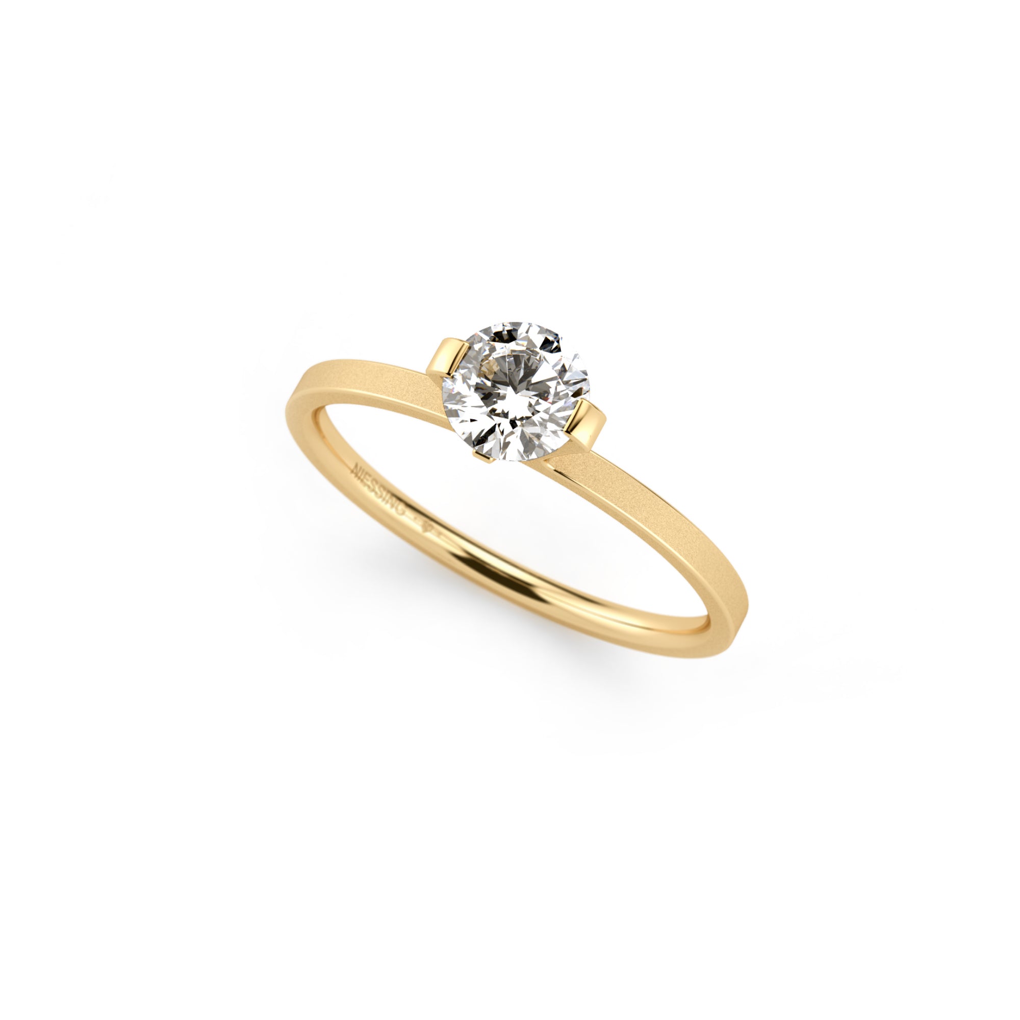 Niessing Princess Ring - N301960-0.5ct (5ct-gvs2-velvet-cy) mit Diamant
