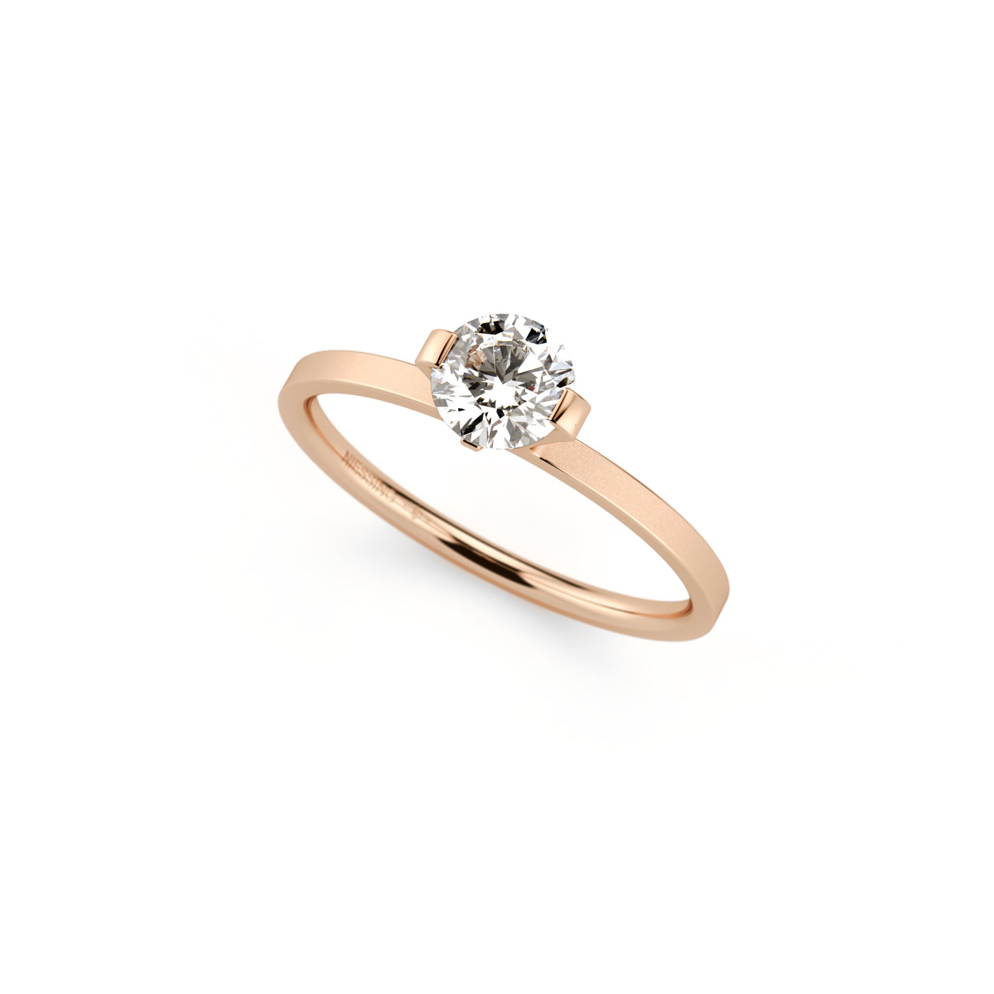 Niessing Princess Ring - N301960-0.5ct (5ct-gvs2-velvet-fr) mit Diamant