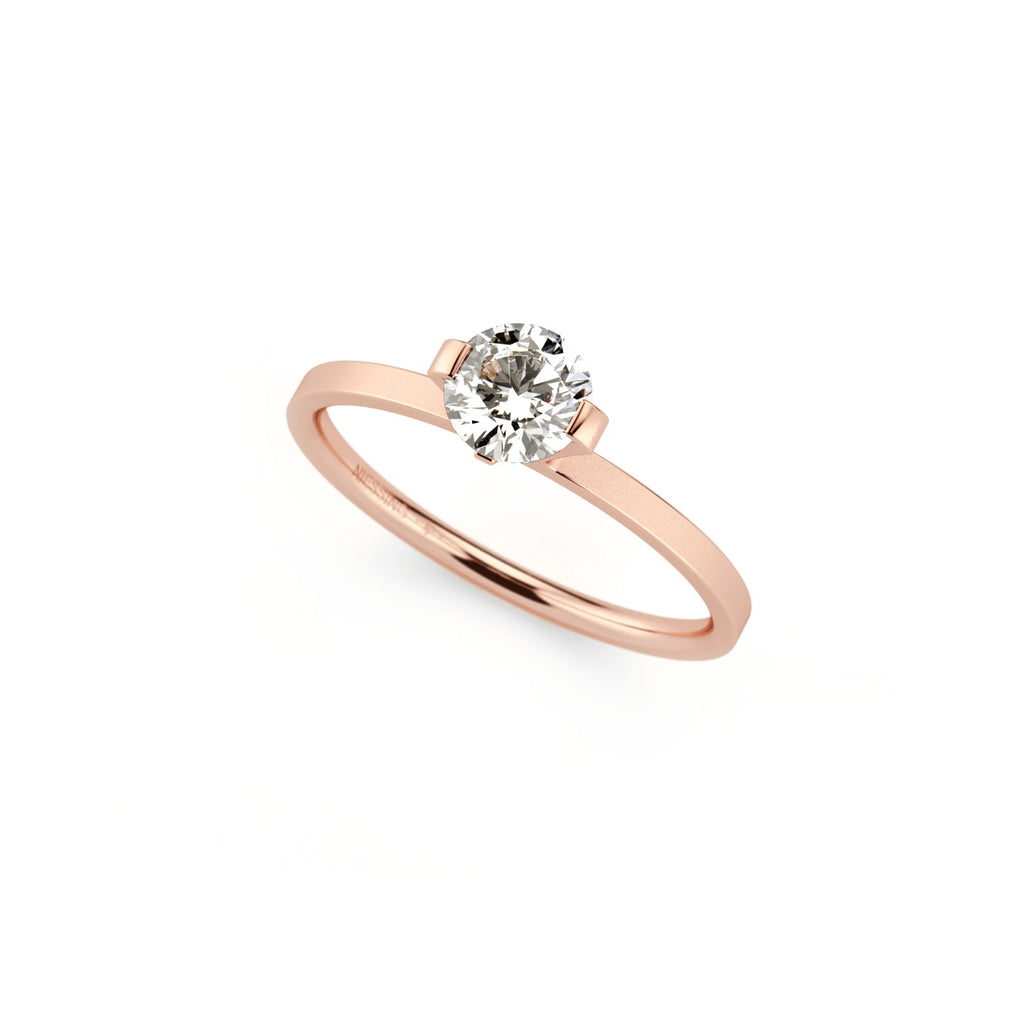 Niessing Princess Ring - N301960-0.5ct (5ct-gvs2-velvet-sug) mit Diamant